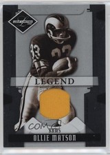 2008 Leaf Limited Legend Threads 98/100 Ollie Matson #166 HOF 3b8