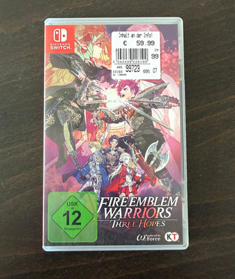 Fire Emblem Warriors: Three Hopes Nintendo Switch 2022 Neu unbespielt