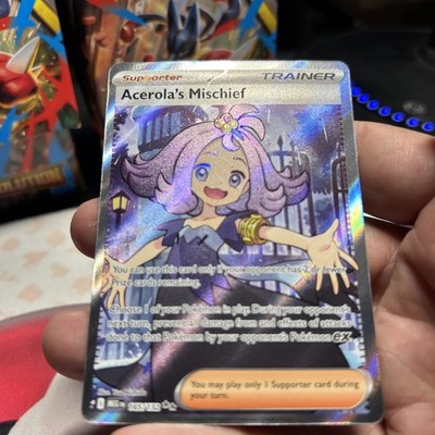 Acerola's Mischief 165/132 Mega Evolution Full Art NM! | eBay