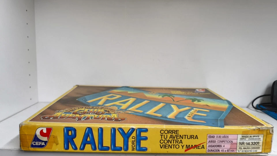 Album De Oro Club De La Aventura Rallye World Juego De Mesa Cefa 1989 Leer Antes - Imagen 2 de 4