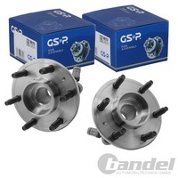 2X GSP Radlager Satz Vorne Beidseitig Passend FÜR Cadillac SRX STS Links+Rechts
