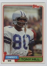 1981 Topps Tony Hill #355 3g6