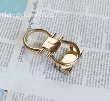 Salvatore Ferragamo Alloy Horseshoe Buckle Gold Men for 34-35mm leather strap