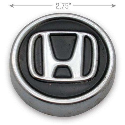 Honda Accord CR-V Black Genuine OEM Steel Wheel Center Cap 44732-S9A-000 63844