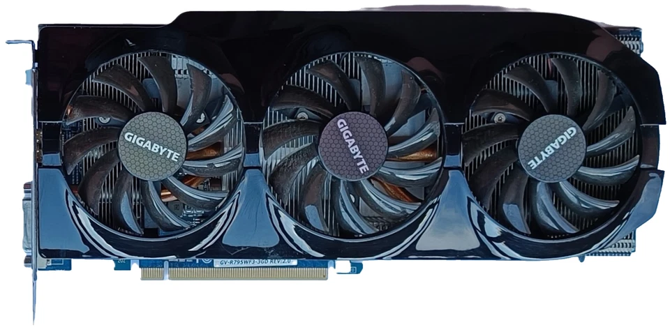 SCHEDA GRAFICA GIGABYTE RADEON HD 7950 WindForce 3X OC, 3 GB GDDR5 384 BIT - Immagine 4 di 4