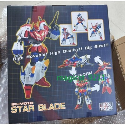 IRONTRANS IR-V01G Star Saber Action Figure Transformation Toy Gift MP Limitation