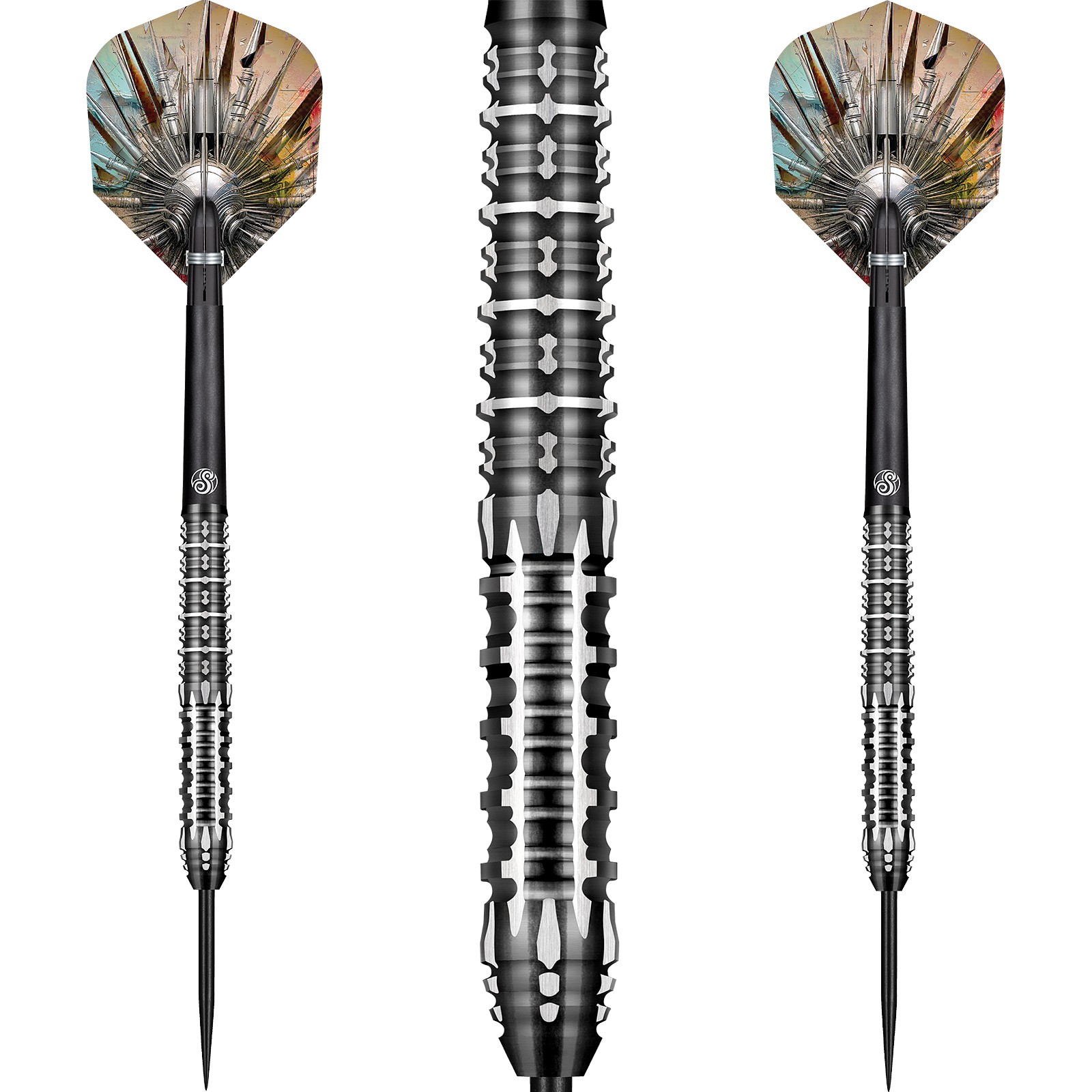 Дробь Steeldartsgnarly Shredda с наконечником из 90 вольфрамовой стали для дартс Steeldart Set NEU 20990₽