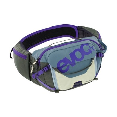 hip pack pro gürteltasche 3l + Wasserbeutel 1,5l grau/lila EV-102613.139 EVOC Por