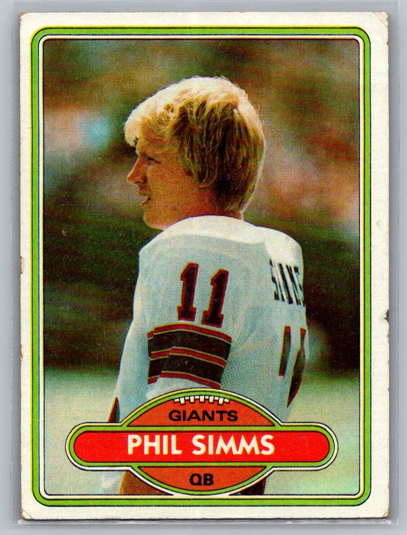 1980 Topps #225 Phil Simms