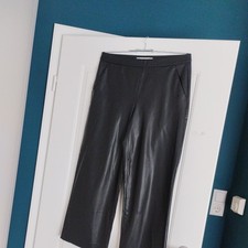 🍀Raffaello Rossi Damen calutt Fakelederhose Größe 38 in  schwarz.