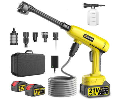 #ad Cordless Pressure Washer1250 PSI Cordless Power Washer with 2pcs 4.0Ah $59.99