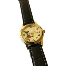 Walt Disney MICKEY MOUSE WATCH For Parts Or Repair