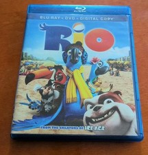 Rio Blu-ray Anne Hathaway  Jesse Eisenberg  Carlos Saldanha  Jemaine Clement
