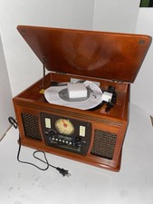 Victrola Nostalgic 6-in-1 Bluetooth Record Player  Multimedia Center READ