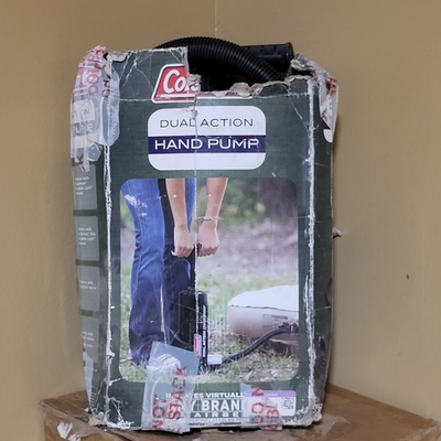 #ad Coleman Company Dual Action Quickpump Inflator Hand Pump $35.99