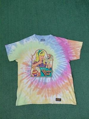 My First Voodoo Doll Funny Retro Tie Dye T Shirt Sz Large