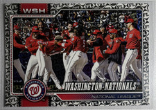 Topps 2026 Series 1 Washington Nationals #266 Spring Training Parallel