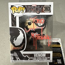 Todd McFarlane Venom Autographed Eddie Brock Signed Funko JSA COA WS READ
