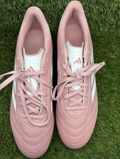 Adidas Goletto Soccer Cleat Pink White Mens 11 EUC
