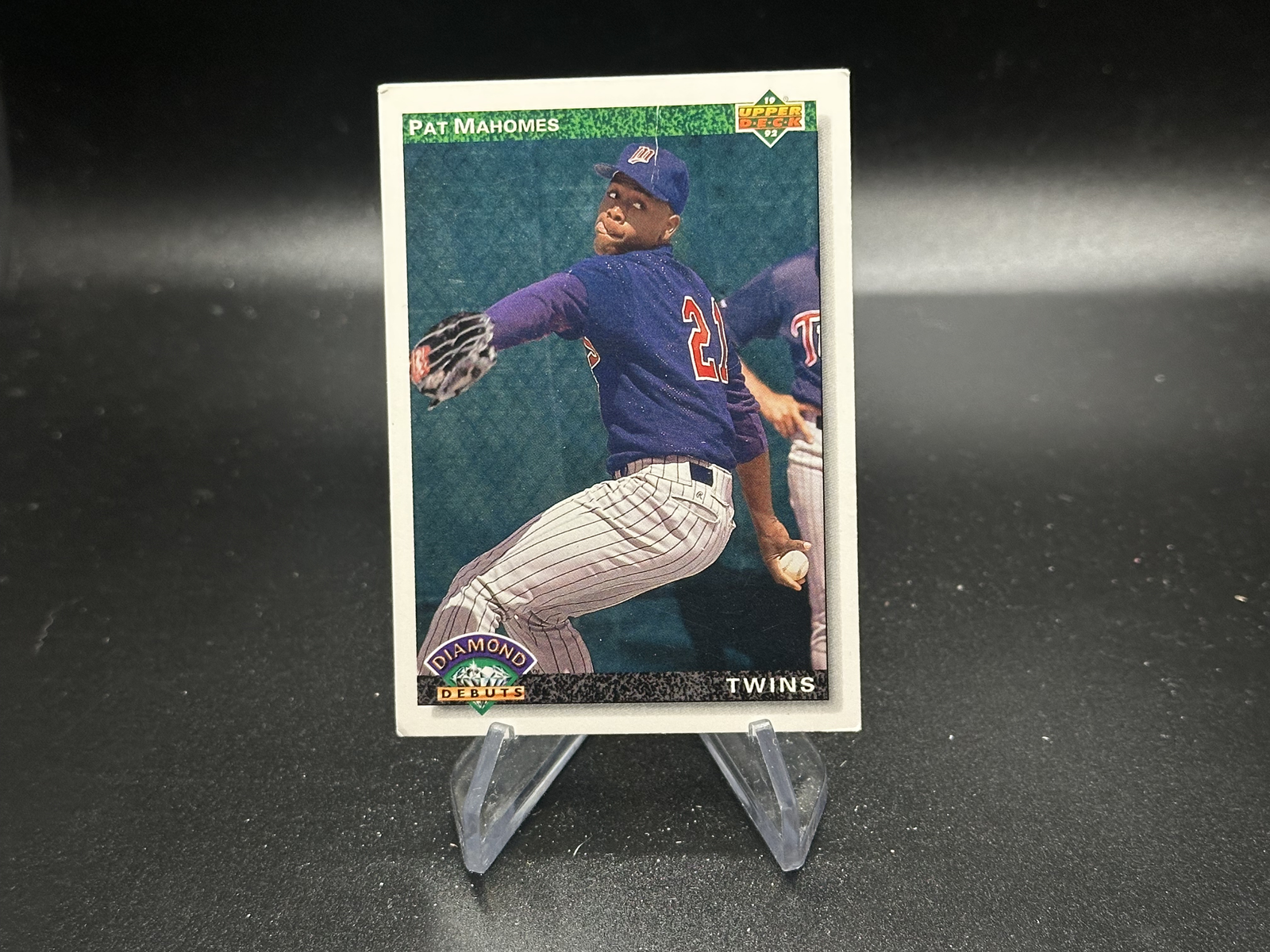 1992 Upper Deck Pat Mahomes Twins Card #776