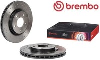 2X Bremsscheibe Brembo 09A6371X 2 Bremsscheiben Vorderachse Vorne