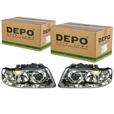 2x DEPO Scheinwerfer L+R für AUDI A3 8L 10.00-05.03