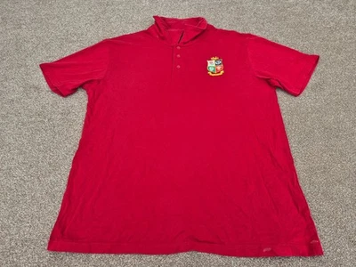 Classique Britannique & Irlandais Lions South Africa 2009 Rugby Union Polo Mens - Photo 1/4