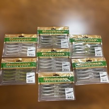 Megabass HAZE-ST 3.4" Soft Lures 7pcs New Unused Fishing Bait