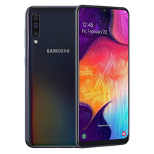 Samsung Galaxy A50 128GB Black Good Condition Unlocked Android Smartphone