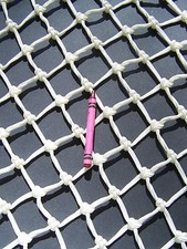 20' X 15' Extra Heavy Duty Lacrosse/Sports Braided 84 Nylon Net 8 m.m. 1.5"