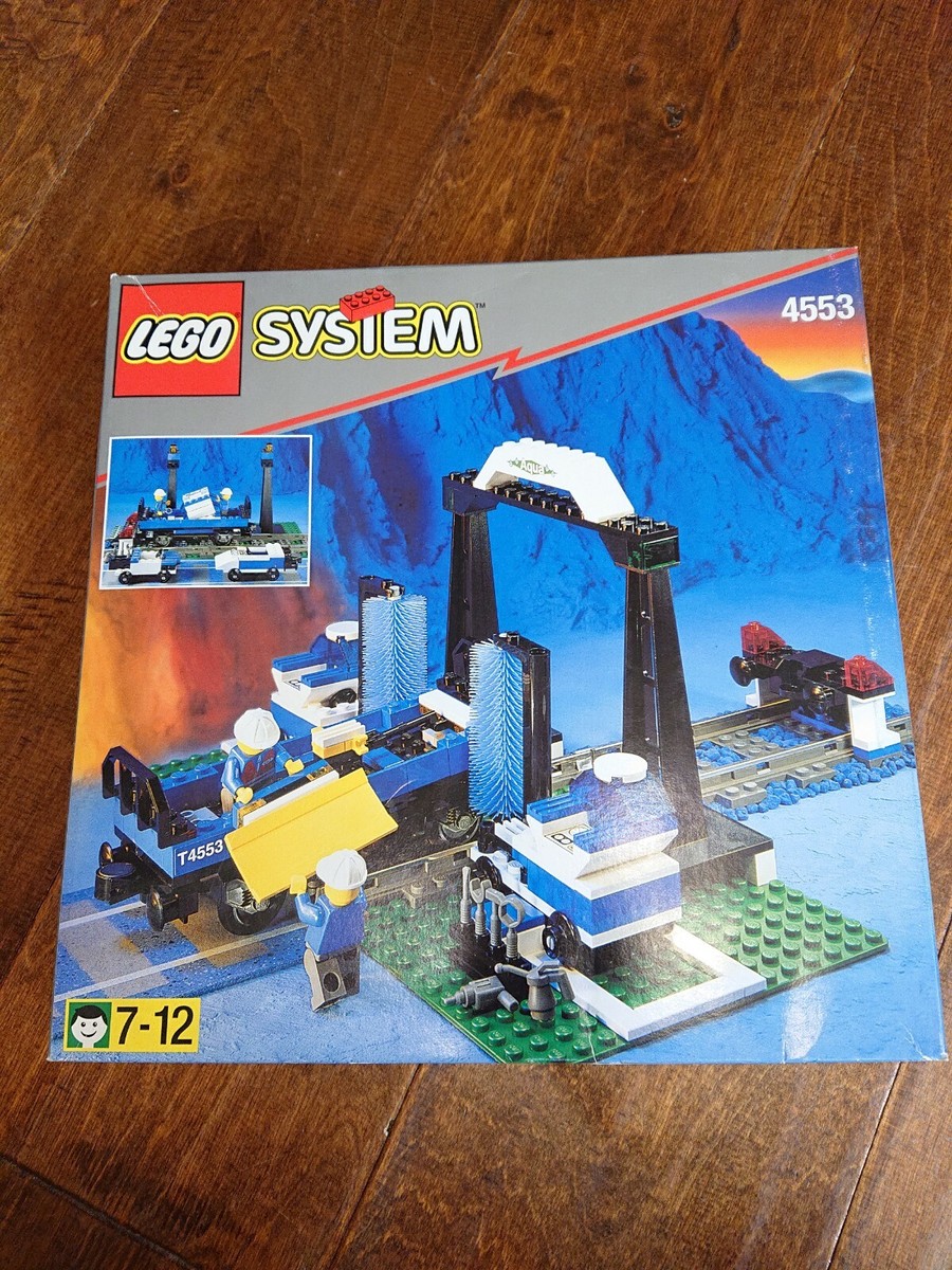 Lego 9V Train Set 4553 Train Wash New Complete Sealed! | eBay