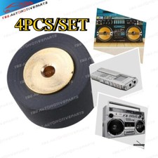 Juego de 4 rodillos de pellizco vintage de cobre de 13 * 7 * 2,0、13 * 8 * 2,0 mm para Sony Technics