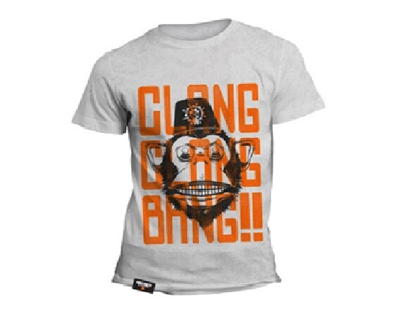 CAMISETA Monos explosivos Zombies Call of Duty CLANG CLANG CLANG