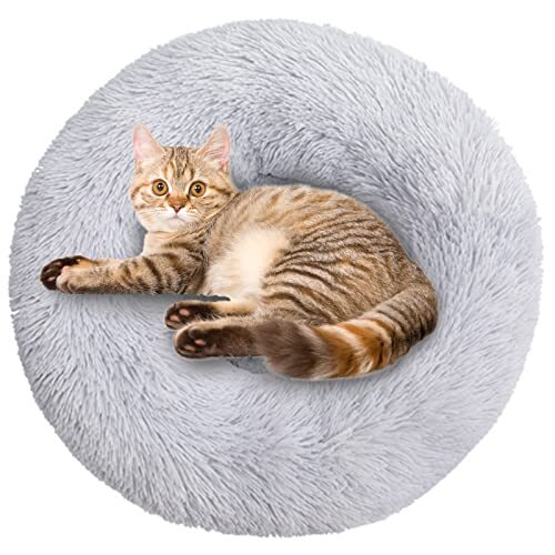 Calming Dog Bed Cat Bed-Machine WashableHigh Bolster, Multiple Sizes S-XXL - Picture 1 of 5