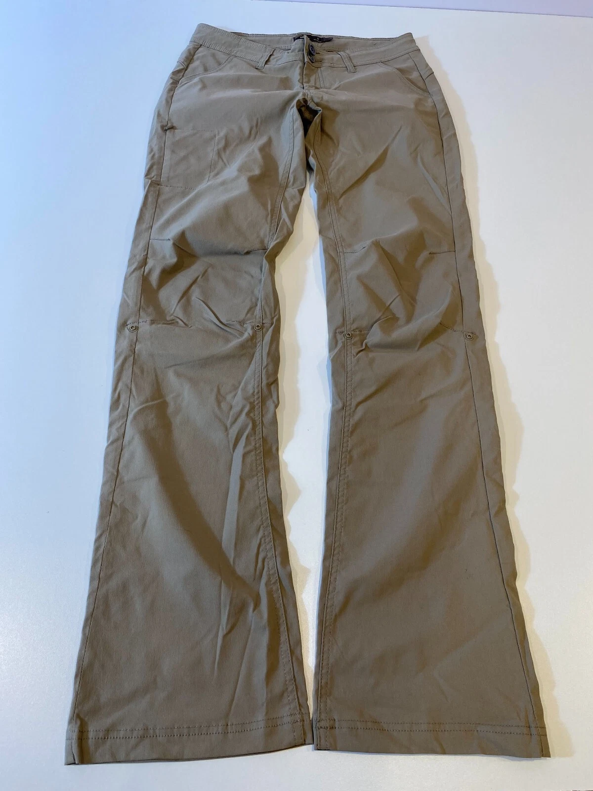 prana halle pant ii stretch nylon convertible roll-up upf 50 pants