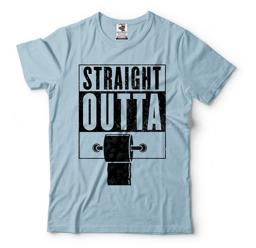 Straight Out Of Toilet Paper T-shirt - Picture 16 of 18