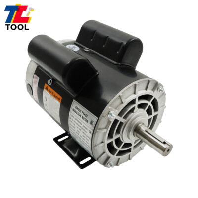 5HP 56HZ SPL Air Compressor Motor 3450 RPM Single Phase Electric Motor 230V 7/8''
