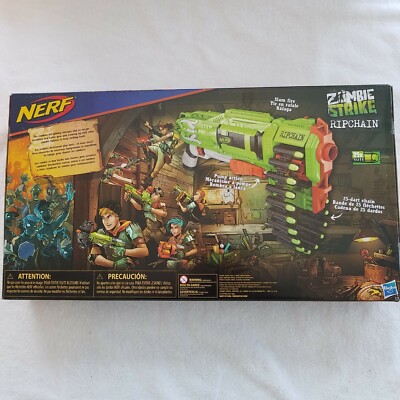 Nerf Zombie Ripchain Combat Blaster New | eBay