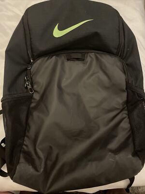 Nike Women's Brasilia X-large Backpack Black with Neon Swoosh | eBay Nike Women's Brasilia X-large Backpack Black with Neon Swoosh | eBay