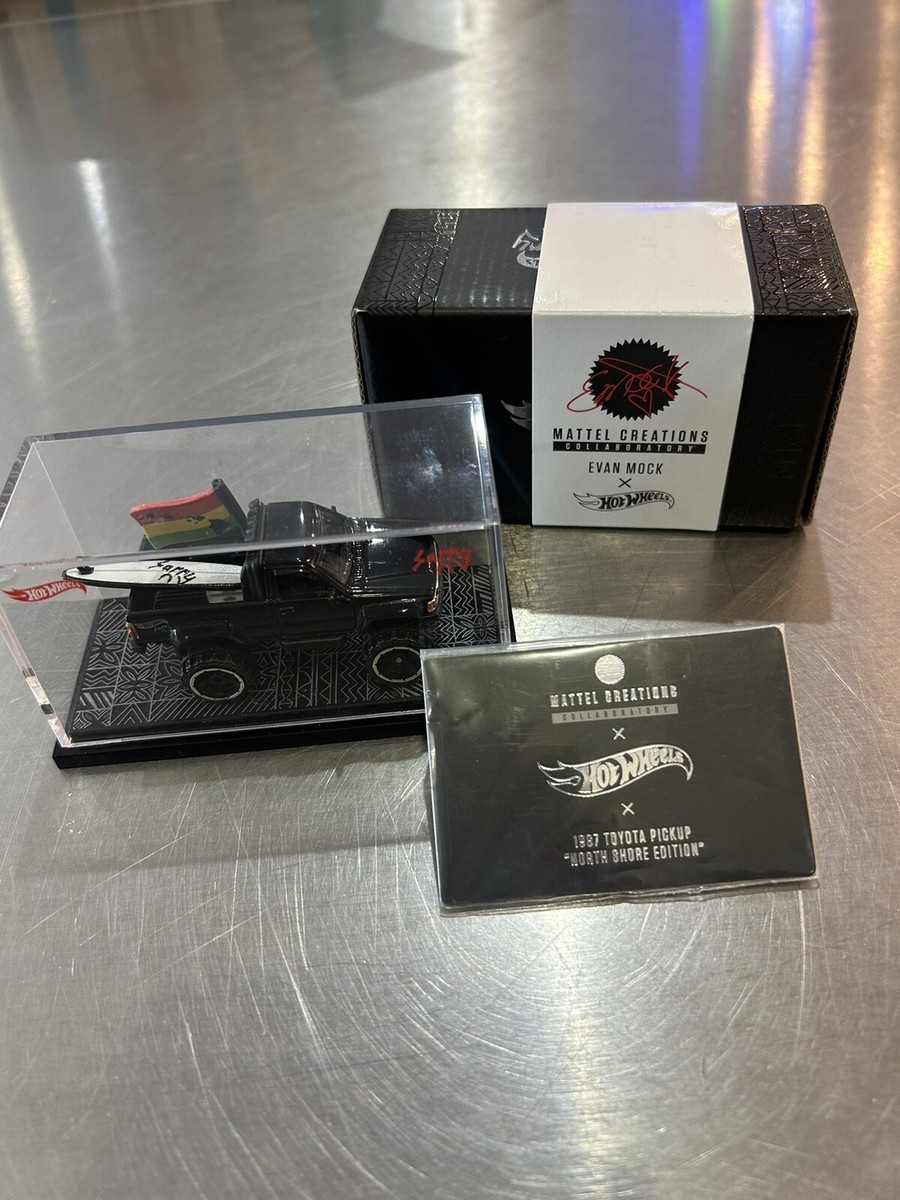 HOT WHEELS MATTEL CREATIONS 1987 TOYOTA PICKUP - EVAN MOCK - NORTH