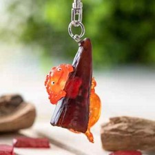 Studio Ghibli Howl's Moving Castle Dangling Calcifer Keychain