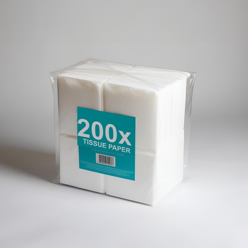 White Paper Napkins Tissue Serviettes 33cm 2ply for Catering Party BBQ - Picture 6 of 14