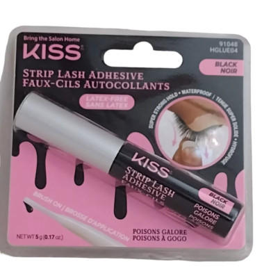 2 Pack- KISS Black Strip Lash Adhesive