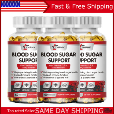 #ad 3Pack Blood Balance Support Capsules Blood Sugar amp; Blood Pressure Supplement $24.99