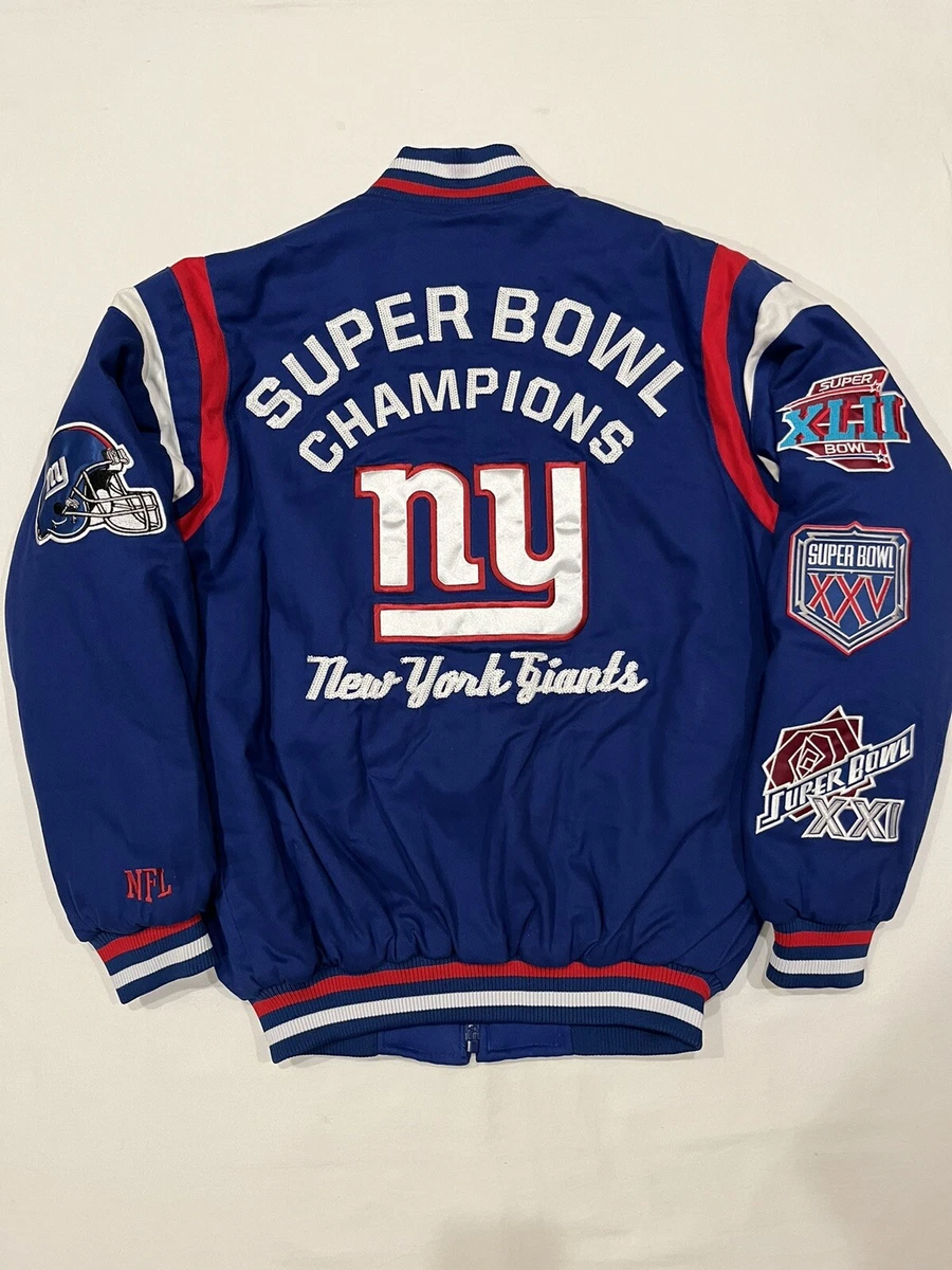 Super Bowl New York Giants NFL Jackets for sale | eBay
