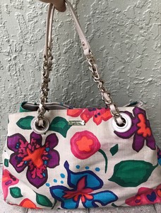 kate spade red flower purse
