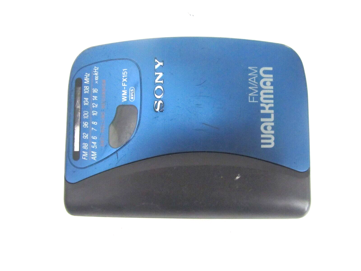 SONY WM-FX151 portable Cassette Player Cabinet Front ASS'Y Blue | eBay