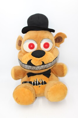 Funko Five Nights At Freddys Freddy Fazbear Plush Large 30” HUGE FNAF Bear  Sits