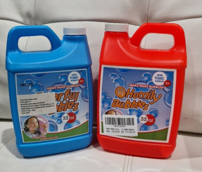 Buy One get One HOMILY Bubble solution Refill - 32 + 32 oz Can Make 5 Gallons