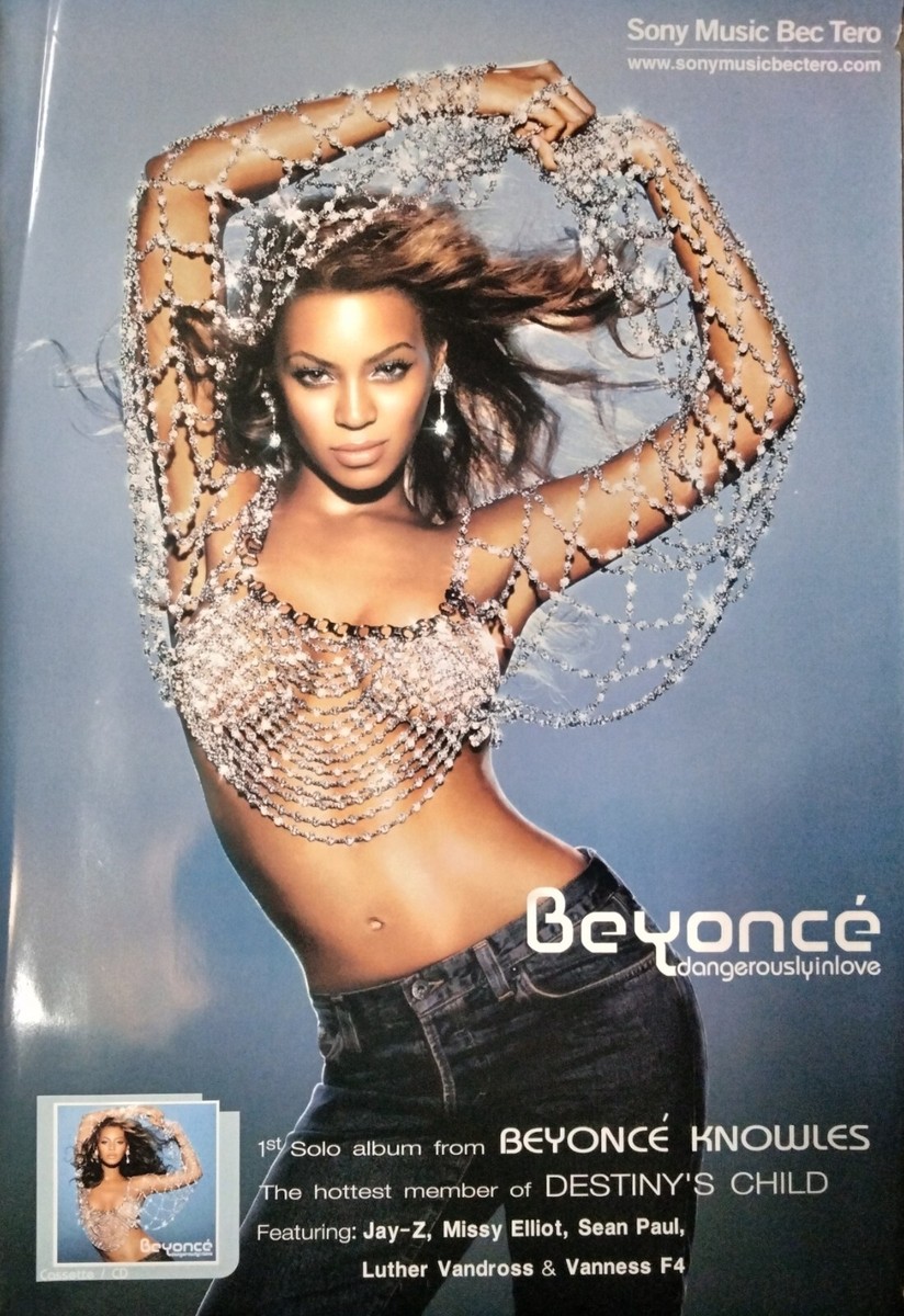 ☆激レア☆beyonce☆Dangerously in Love☆特大ポスター☆ BEYONCE 
